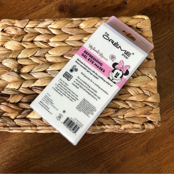 Creme Shop Disney Minnie Mouse Pink refreshing gel eye masks - Picture 2 of 2